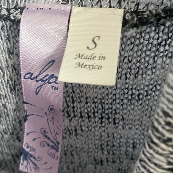 Women's Alya Grey Cowlneck Sweater - Picture 9 of 14